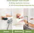 (2sets) Wood Magnetic Bar Soap Holder for Shower Wall,Magnet Air Dry Soap Saver Self Draining, Eco-Friendly Wooden Soap Dish for Soaps & Beard Sha...